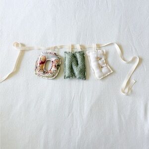 First birthday ONE Banner- Handmade